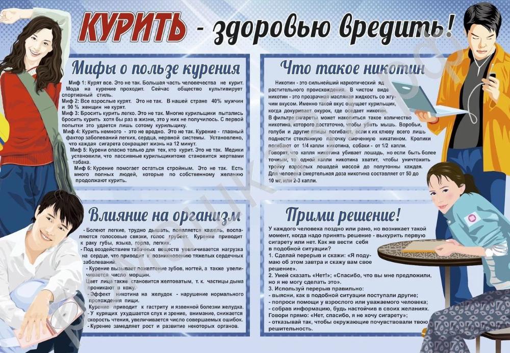 КУРИТЬ - здоровью вредить!